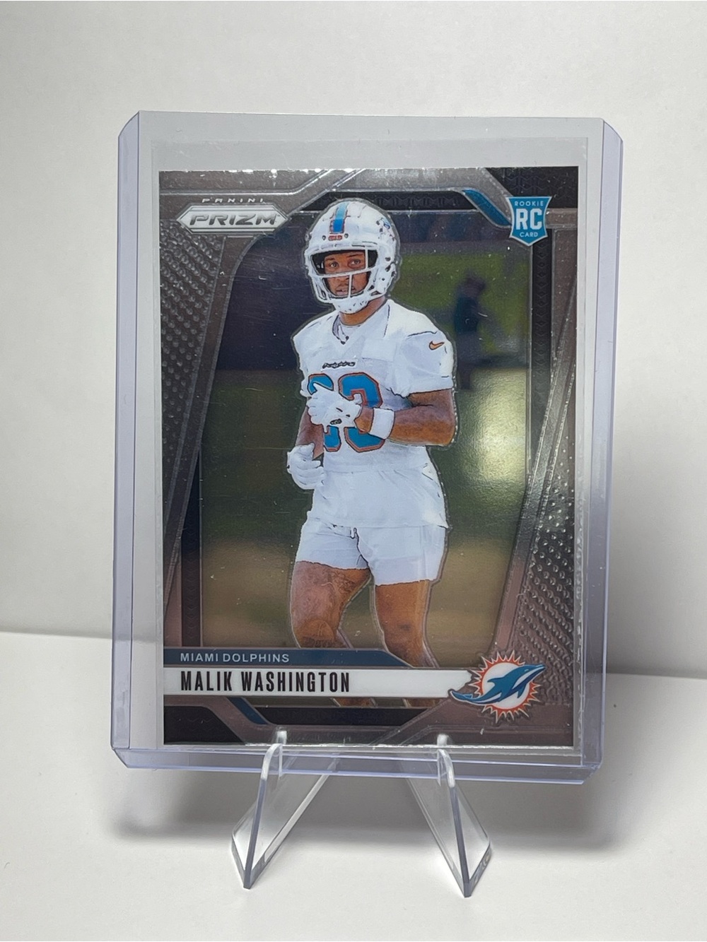 2024 Panini Prizm Malik Washington Miami Dolphins Rookie RC #371